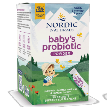 Baby’s Nordic Flora Probiotic Powder 30 pkt by Nordic Naturals
