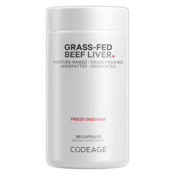 Beef Liver 180 caps by Codege by CodeAge