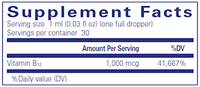 B12 Liquid 30 ml by Pure Encapsulations