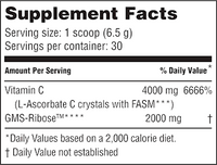 VITALITY C 200grams by American Nutraceuticals by American Nutriceuticals