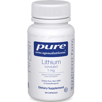 Lithium (orotate) 1 mg 90 caps by Pure Encapsulations