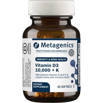 D3 10,000 + K 60 gels by Metagenics