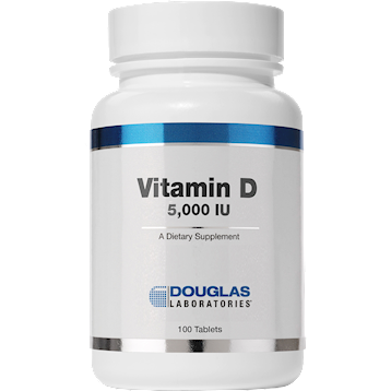 Vitamin D 5,000 IU 100 tabs by Douglas Laboratories