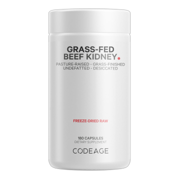Beef Kidney 180 caps by Codege by CodeAge