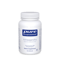 Ashwagandha 500 mg 60 vegcaps by Pure Encapsulations