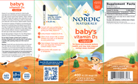 Baby’s Vitamin D3 Drops 0.4 oz by Nordic Naturals