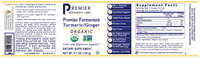 Fermented Turmeric Premier 4.7 oz by Premier Research Labs