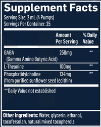 Liposomal GABA with L-Theanine — 1.7 fl oz (50 mL)
