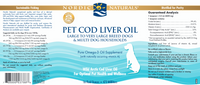 Pet Cod Liver Oil 16 oz by Nordic Naturals