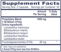 Gut Brain Symbiotic 60 caps by Professional Health Products®