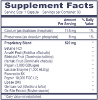 GASTROGEST 90 vegcaps by Professional Health Products®