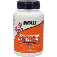 Quercetin with Bromelain 120 vcaps by NOW