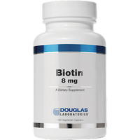 Biotin 8 mg 120 vegcaps by Douglas Laboratories