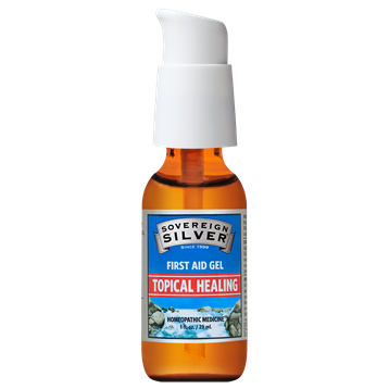 Silver First Aid Gel 1 oz by Sovereign Silver
