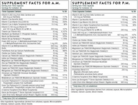 Multi-Vitamin Elite A;M. & P.M. Kit by Thorne Research