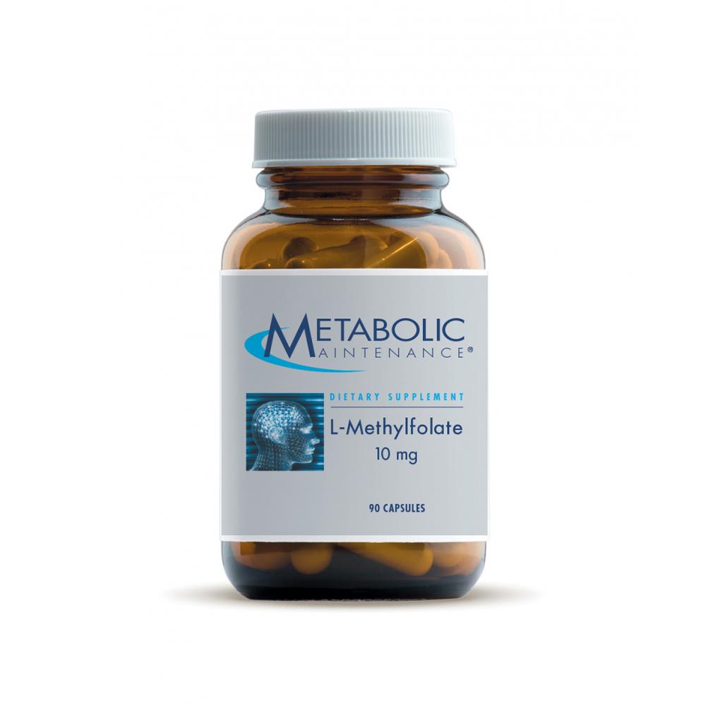 L-Methylfolate 10mg 90 caps by Metabolic Maintenance