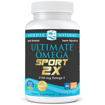 Ultimate Omega 2X Sport60 softgels by Nordic Naturals