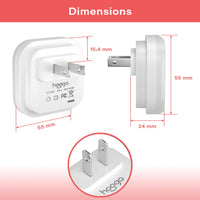 Red Plug-in Night Lights (6pk) by Hooga Health