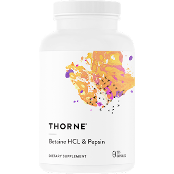 Betaine HCL/Pepsin by Thorne Research