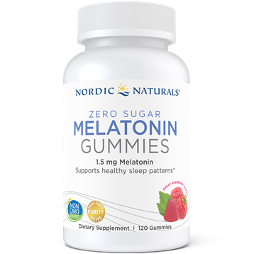 Zero Sugar Melatonin 120 Gummies by Nordic Naturals