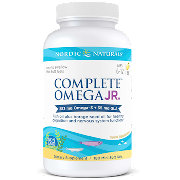 Complete Omega Junior 180 softgels by Nordic Naturals