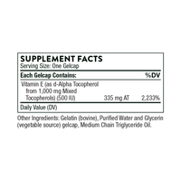 Ultimate-E 60 GelCaps by Thorne Research