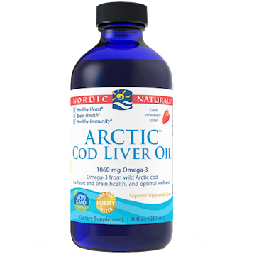 Arctic Cod Liver Oil Strawberry 8 fl oz by Nordic Naturals
