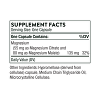Magnesium CitraMate 90 Capsules by Thorne Research