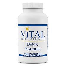 Detox Formula 60 caps by Vital Nutrients - front
